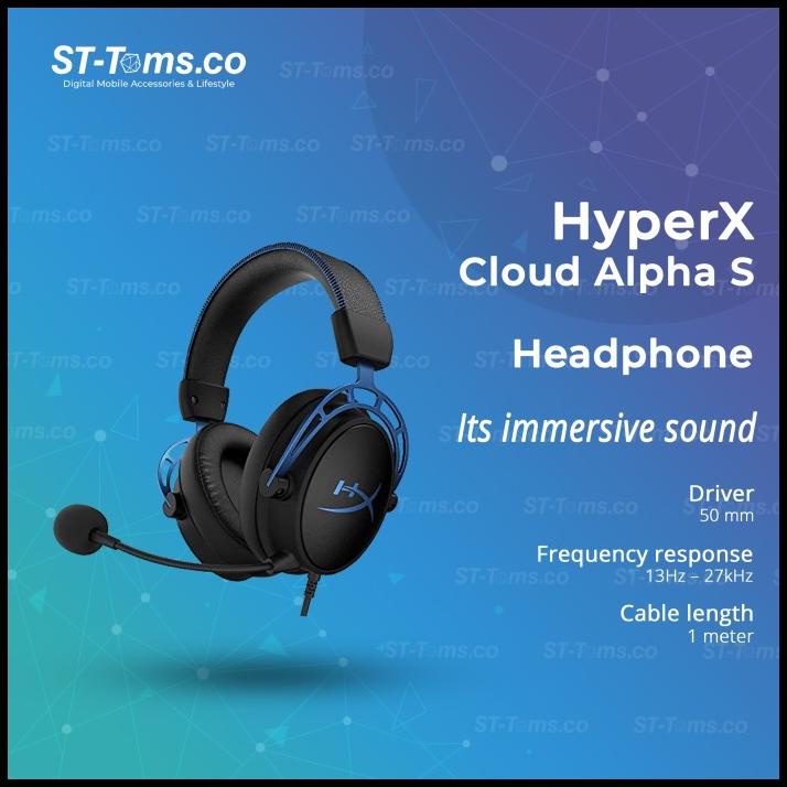Jual Hyperx Cloud Alpha S Gaming Headset Shopee Indonesia