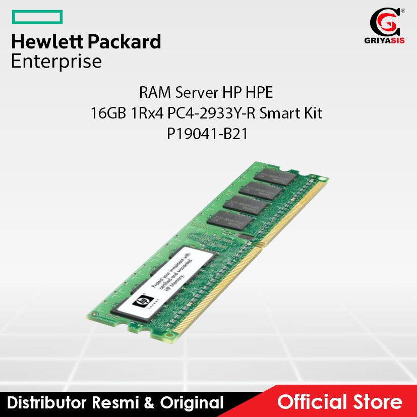 Jual RAM Server HP HPE 16GB 1Rx4 PC4-2933Y-R Smart Kit P19041-B21 ...