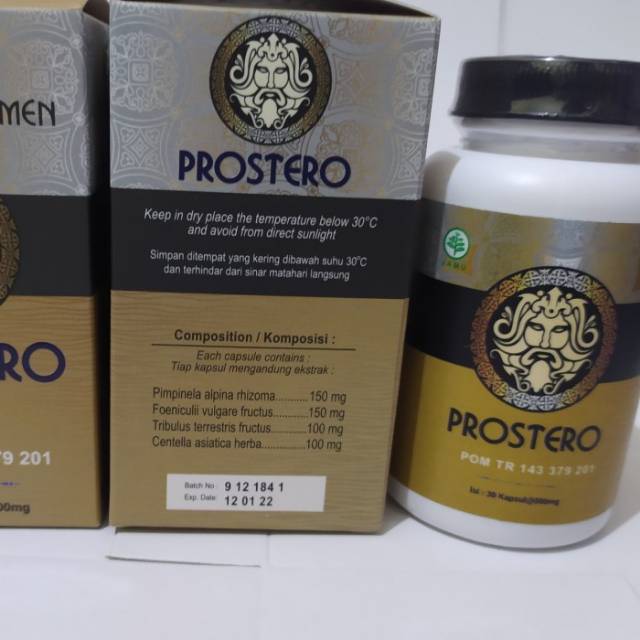 Jual Prostero Herbal Original Obat Prostat Resmi BPOM | Shopee Indonesia