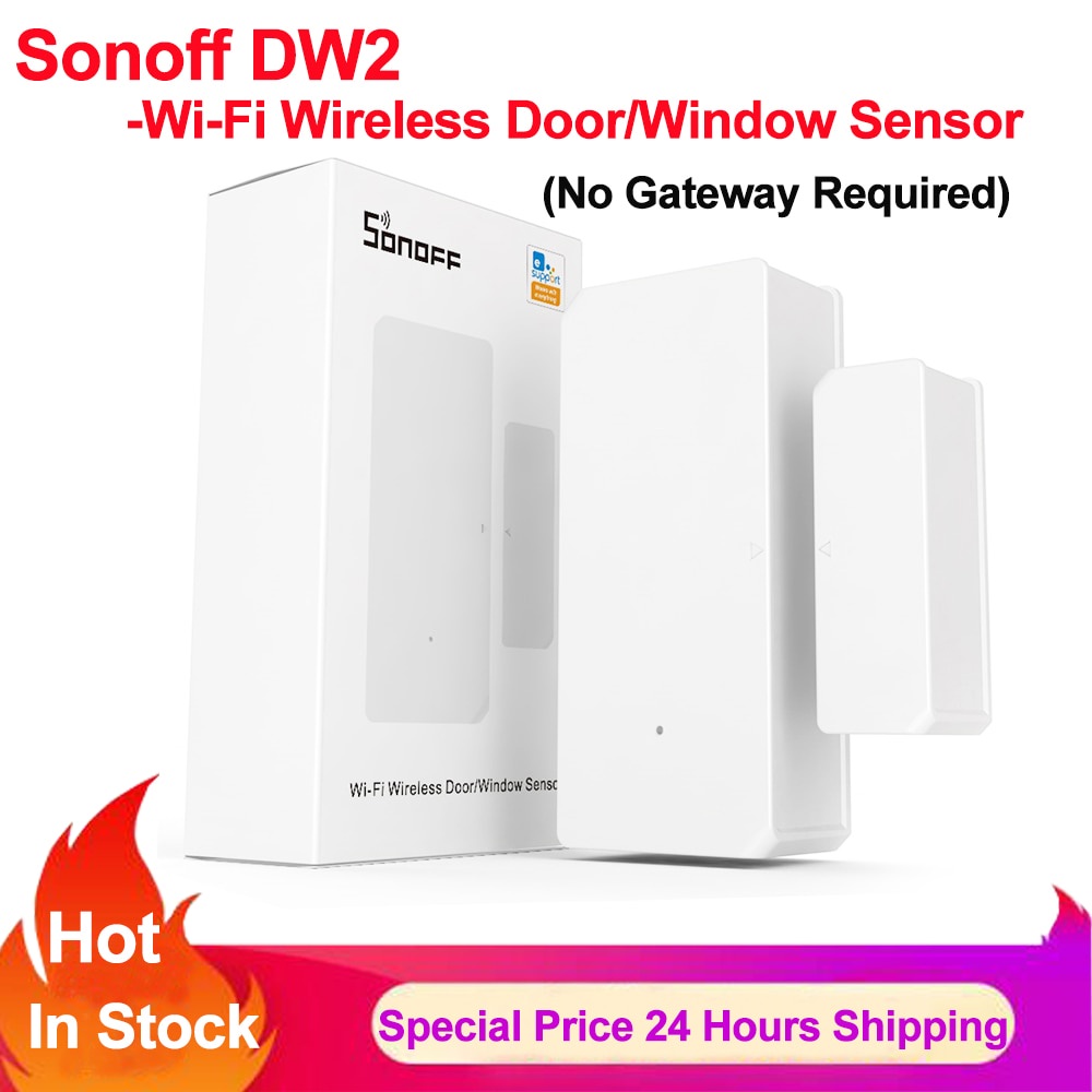 Jual Preorder Sonoff Dw2 Wifi Wireless Door Window Sensor Smart Home Remote Control Linkage With 5516