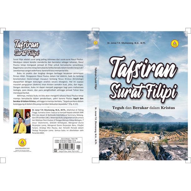 Jual Buku Tafsiran Surat Filipi, Teguh Dan Berakar Dalam Kristus ...