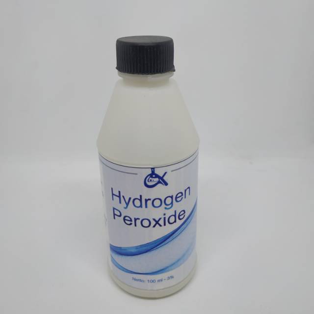 Jual H2o2 Hidrogen Peroksida Hydrogen Peroxide Antiseptik 100 Ml 3