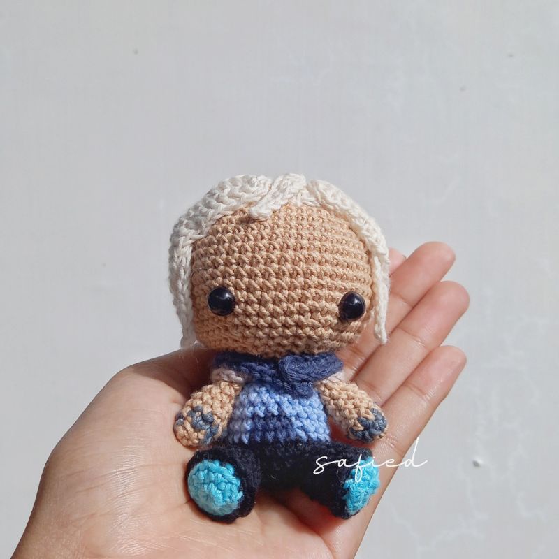 Jual Boneka Rajut Jett - Jett Valorant Amigurumi (Boneka Rajut ...