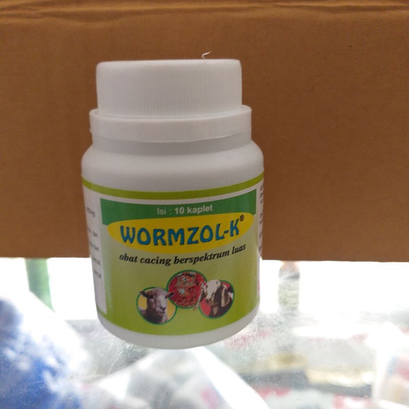 Jual Wormzol K Isi 10 Kaplet Obat Cacing Kambing/domba | Shopee Indonesia