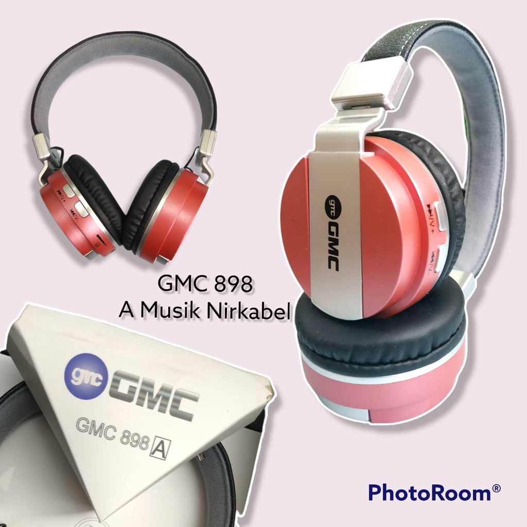 Jual (Takin) Headset/Headphone Wirelles GMC 898A Bluetooth | Shopee ...