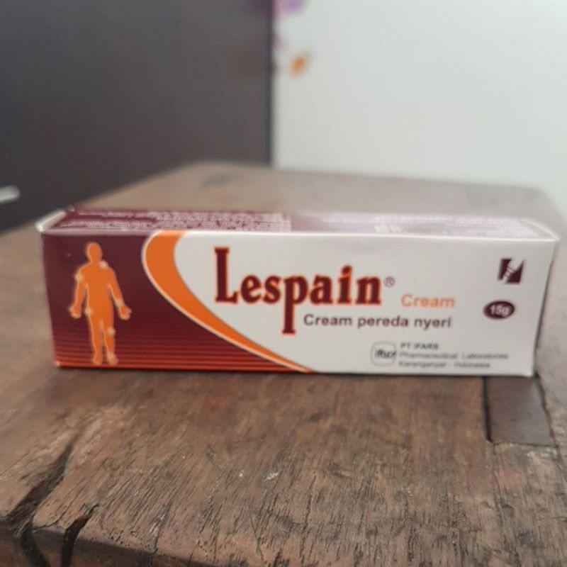Jual LESPAIN cream pereda nyeri 15gram | Shopee Indonesia