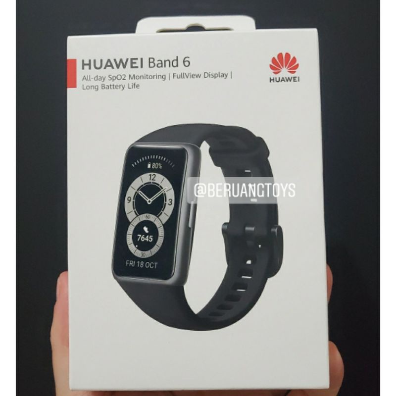 Jual Huawei Band 6 Huaweiband6 Original Hitam | Shopee Indonesia