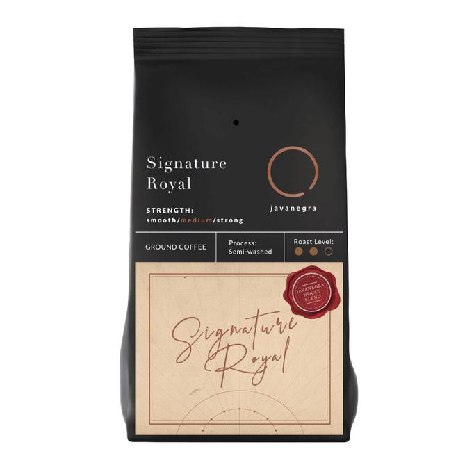 Jual Javanegra House Blend Signature Royal Beans 200Gr | Shopee Indonesia