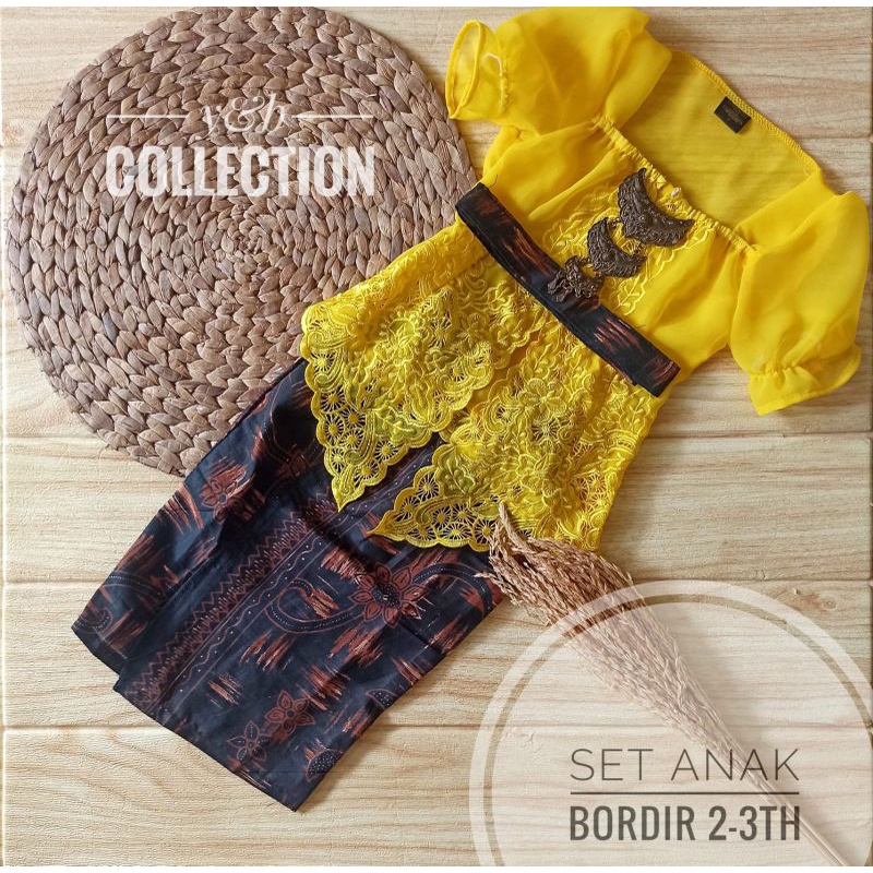 Jual SET ANAK PEREMPUAN|BUSANA ADAT BALI ANAK|KEBAYA ANAK|KAMEN JADI