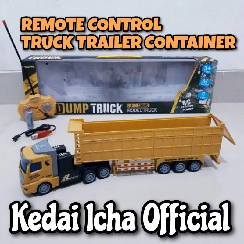Jual RC Truck Trailer Container Truk Gandeng Kontainer Remote Control ...
