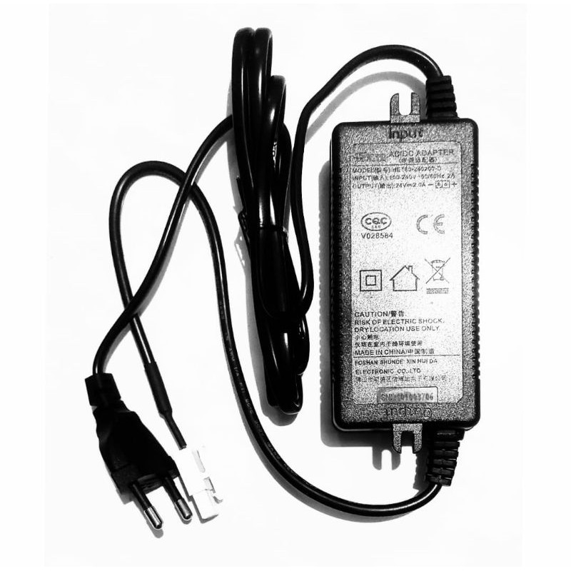 Jual ADAPTOR POMPA RO 24 V 2 A UNTUK MESIN RO 50 GPD, 75 GPD, 100 GPD ...