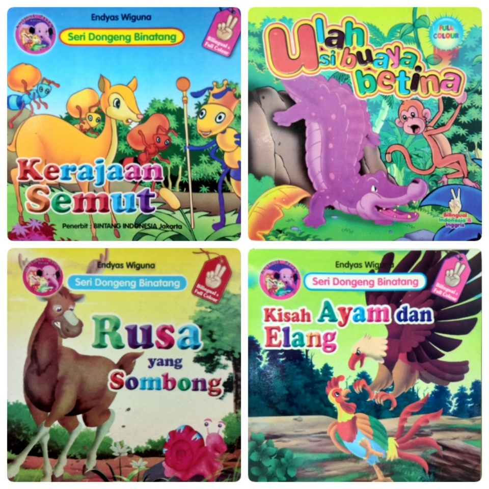 Jual Buku Cerita Anak Buku Cerita Anak Bergambar Seri Dongeng