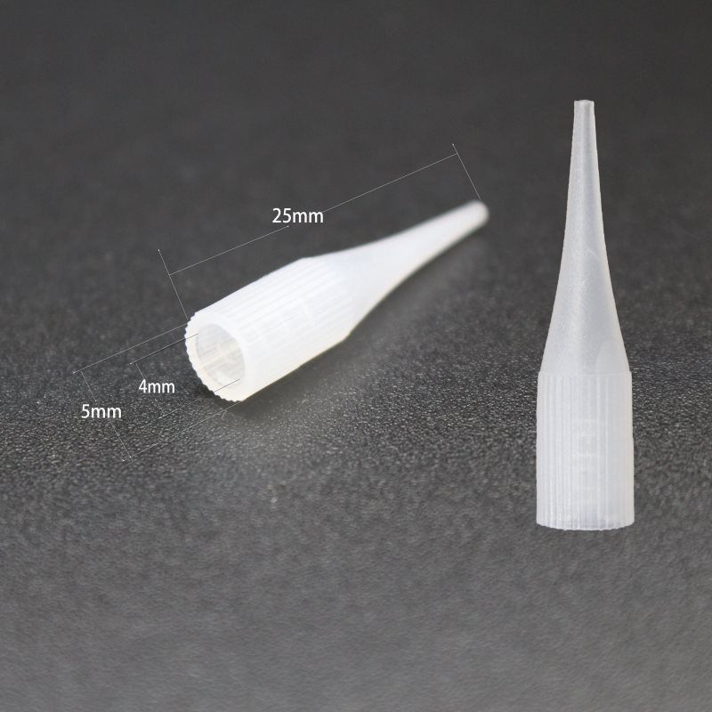 Jual 500Pcs 1RL Permanent Makeup Needle Tip Tattoo Nozzle Needle Caps