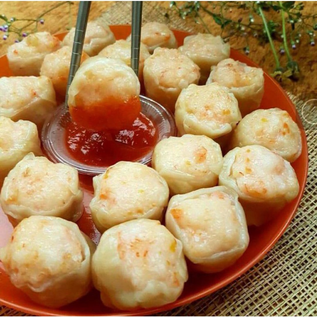 Jual Siomay Udang Isi 20 Pcs Dimsum Udang Frozen Shopee Indonesia