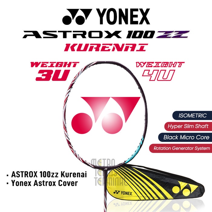 Jual Yonex Astrox Zz Kurenai Zz Kurenai Raket Badminton