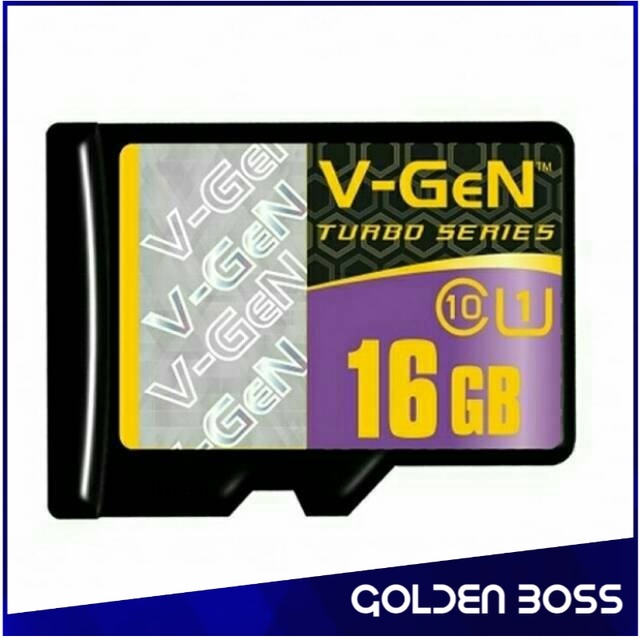 Jual VGeN Micro SD 16GB Turbo Memory Card VGeN MicroSD 16 GB