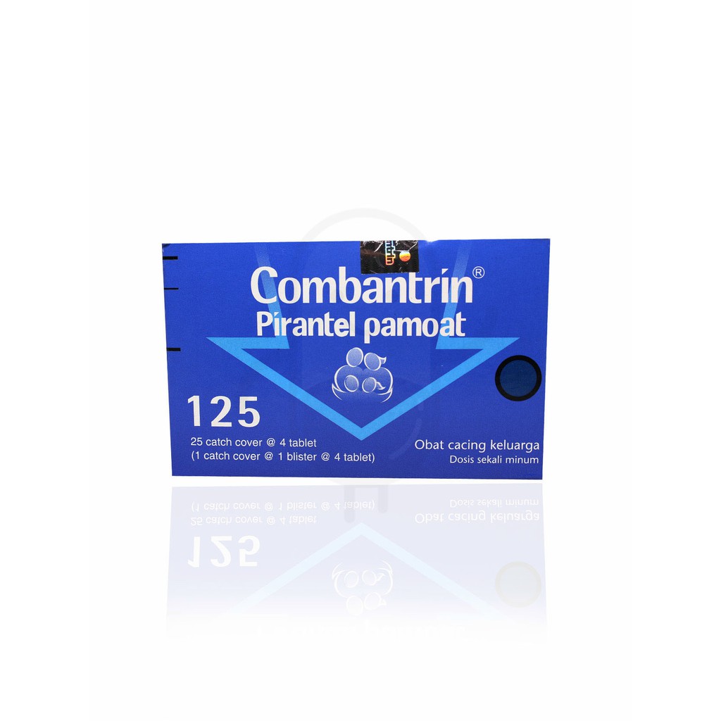 Jual Combantrin 125mg 4 Tablet / Obat Cacing | Shopee Indonesia