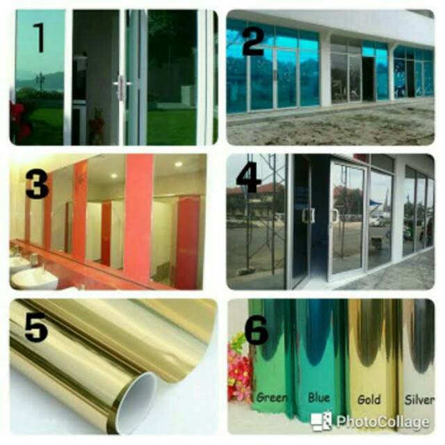 Jual Stiker kaca/ kaca filem cermin warna | Shopee Indonesia