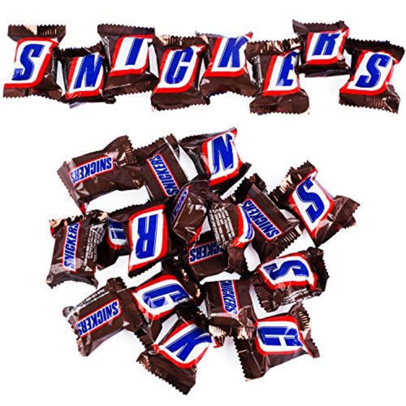 Jual Cokelat Snickers Huruf Mini Import | Shopee Indonesia