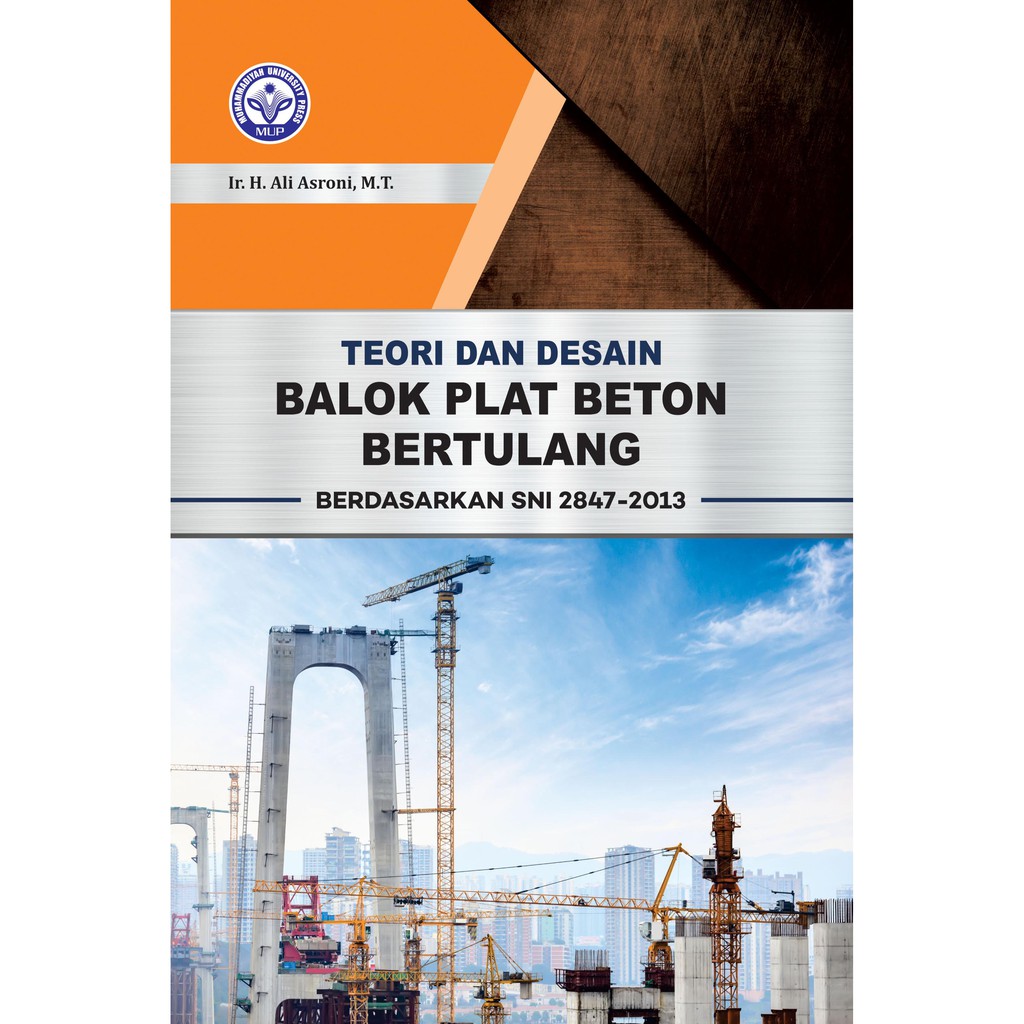 Jual Buku Teori Dan Desain Balok Plat Beton Bertulang Berdasarkan SNI ...