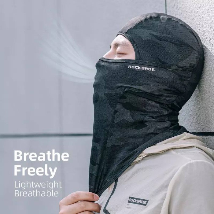 Jual Masker Buff Balaclava Ninja ROCKBROS LF8422 Mask Sport Sepeda ...