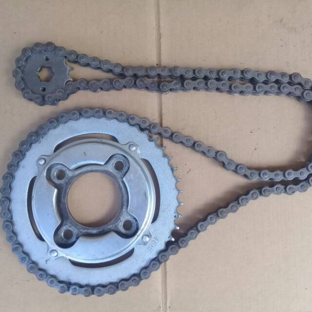 Jual GEAR GIR SET RANTAI GIR DEPAN GIR BELAKANG HONDA GL PRO GL MAX GL ...