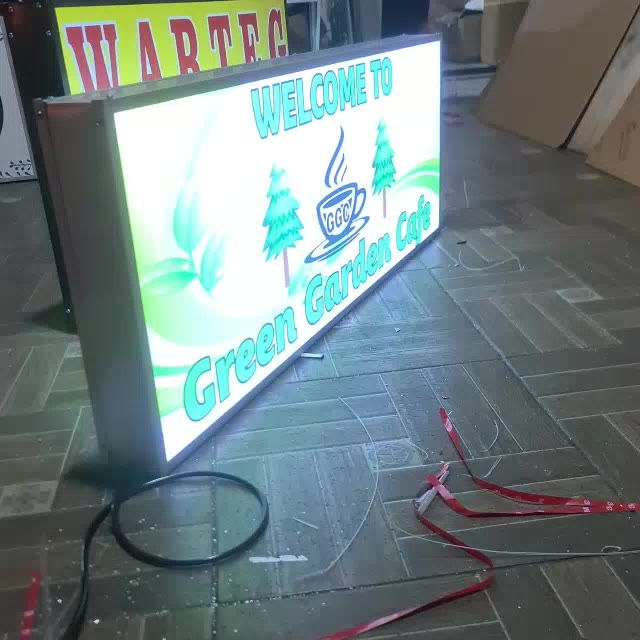Jual Neon Box Custom 2 sisi Ukuran 100cm x 40cm | Shopee Indonesia