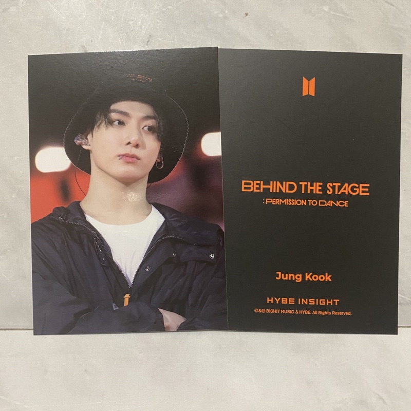 Jual JK Jungkook BTS Hybe Insight PTD mpc pc mini photocard Permission ...