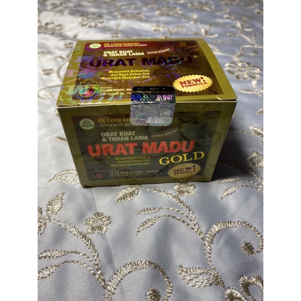 Jual Urat Madu Gold Um Gold Asli 10 Sachet Shopee Indonesia