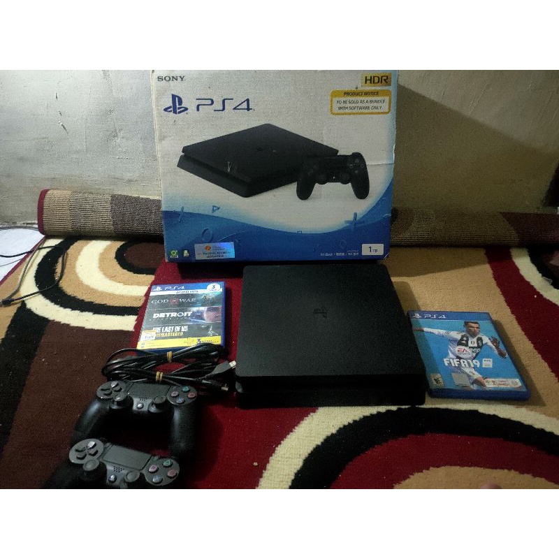 Jual PS4 SLIM 1TB 2218 F.W 6.00 | Shopee Indonesia