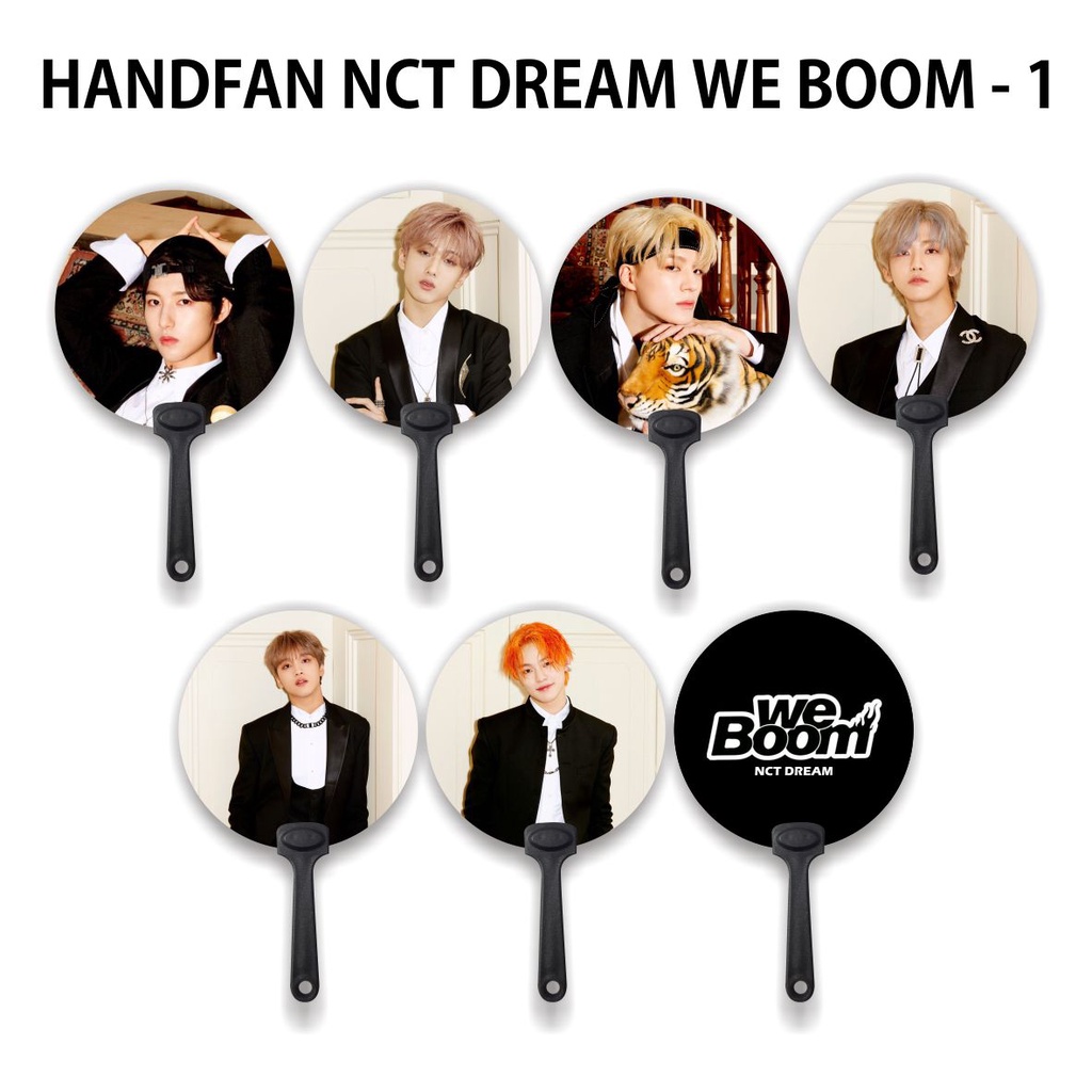 Jual KIPAS TANGAN / HANDFAN NCT DREAM WE BOOM (1) - SOUVENIR KPOP  UNOFFICIAL | Shopee Indonesia