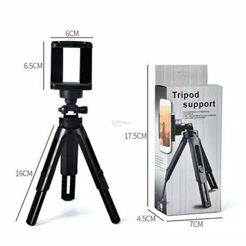 TRIPOD MINI SUPPORT Holder U 4 Level Ketinggian Phone Holder Mini Tripod Vlog Tripod Support