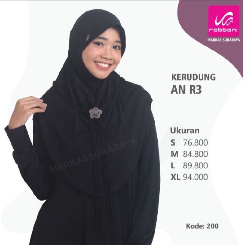Jual Kerudung Rabbani ORI model R3 | Shopee Indonesia