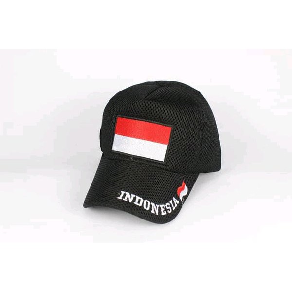 Jual Topi Bendera Indonesia/Topi Pria/Topi Merah Putih Terbaru (COD ...