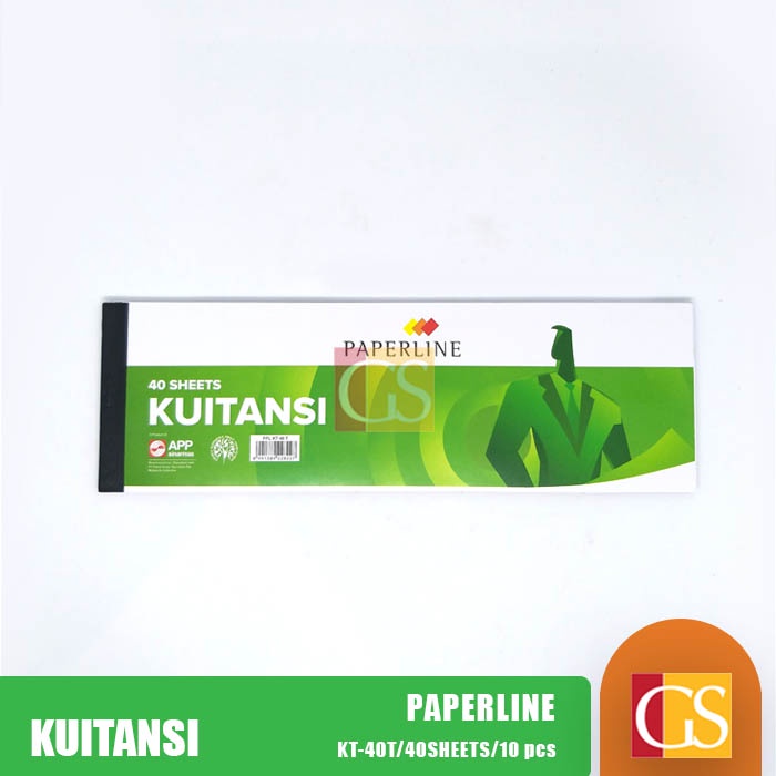 Jual Buku Kwitansi / Kuitansi Paperline Sedang/ Tanggung 40Lembar KT40T ...