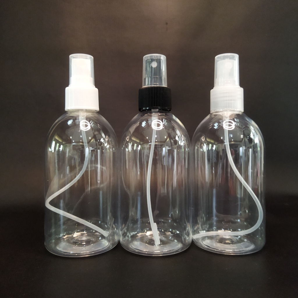Jual BOTOL SPRAY 250ml PET BENING TEBAL BODY MIST PARFUM SANITIZER ...