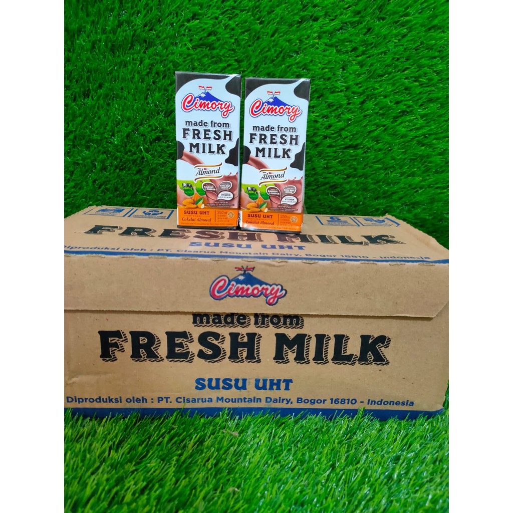 Jual Cimory Susu UHT 250 Ml Rasa Almond Isi 24 Pcs ( Satu Dus ...