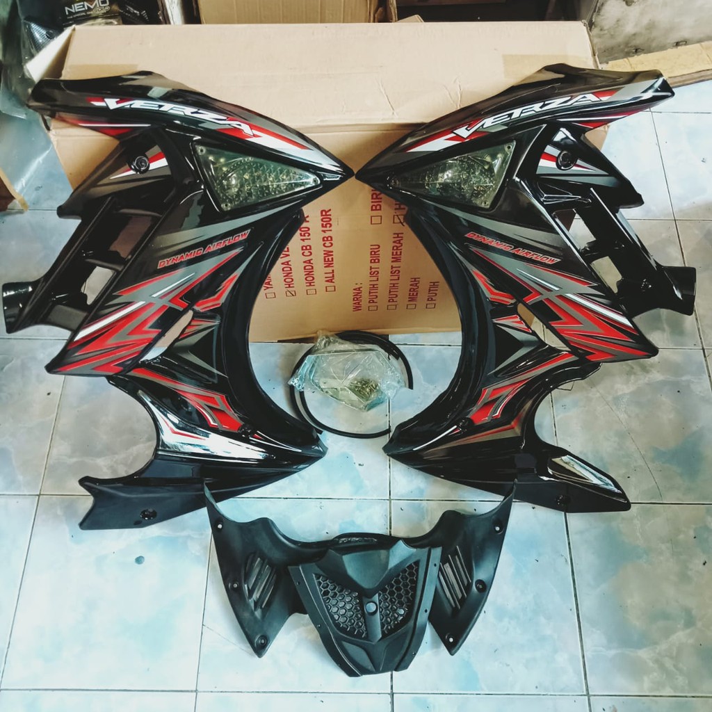 Jual Half Fairing Honda Verza Sayap Verza Sayap Samping Verza Fering Honda Verza