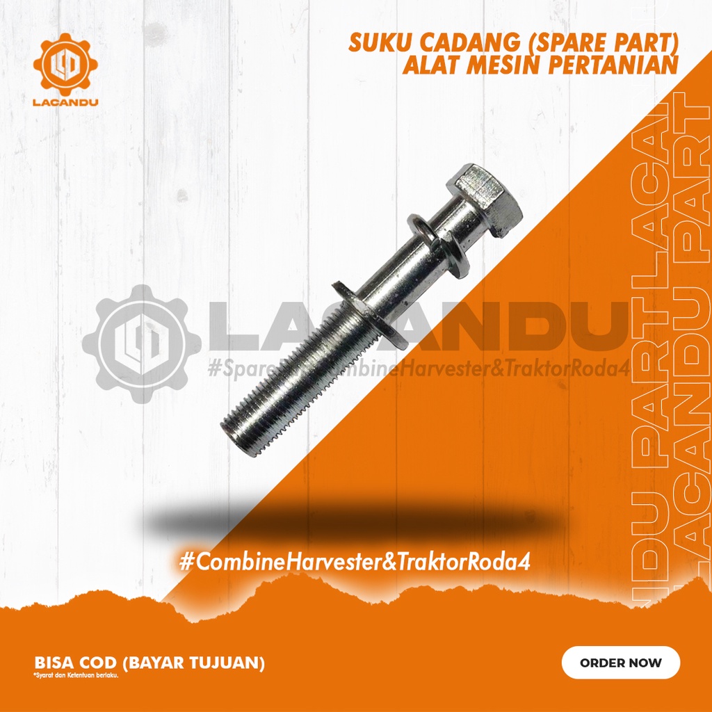Jual BOLT GUIDE TRACK - BAUT PERAHU CRAWLER TRACK KUBOTA (5T072-23490 ...