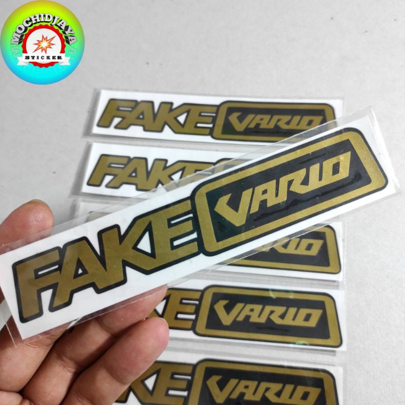 Jual Stiker cutting fake vario gold sticker fake vario terbaik | Shopee