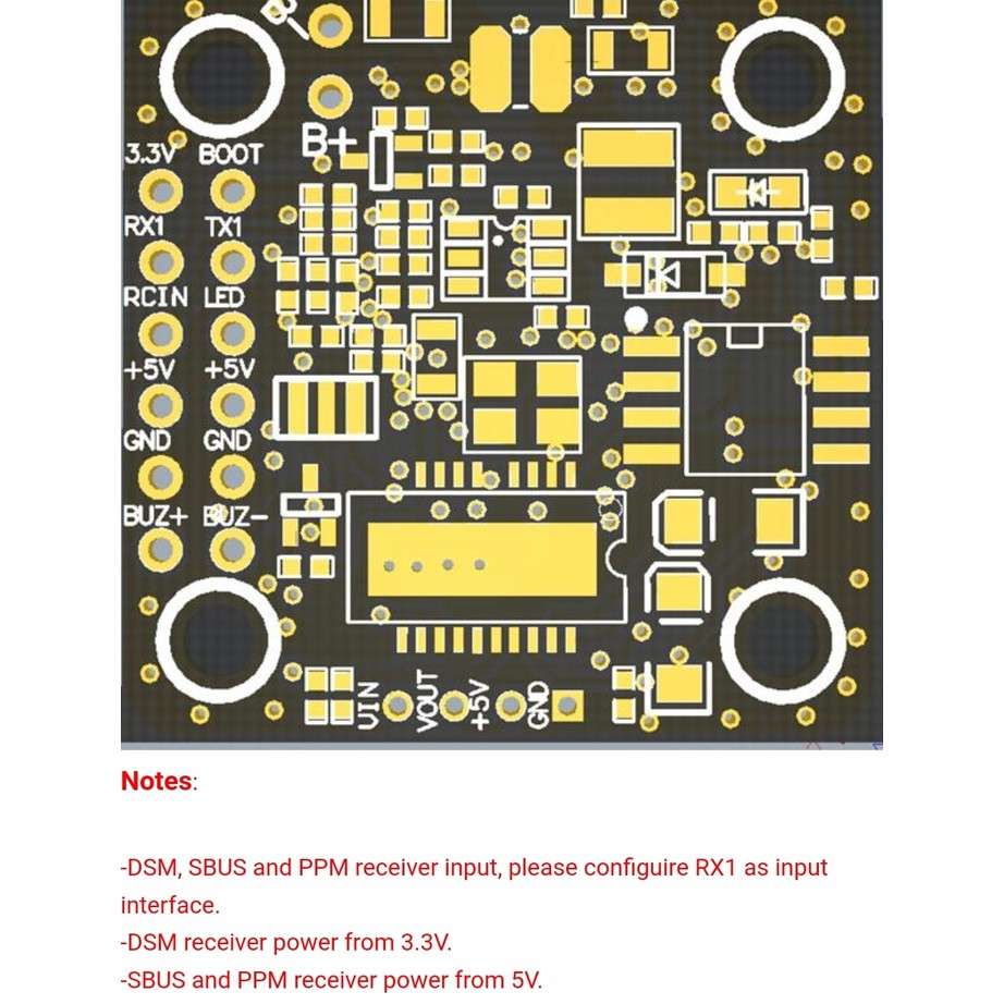 Jual F4 Brushless Flight Controller with BEC OSD for Micro 20x20mm ...