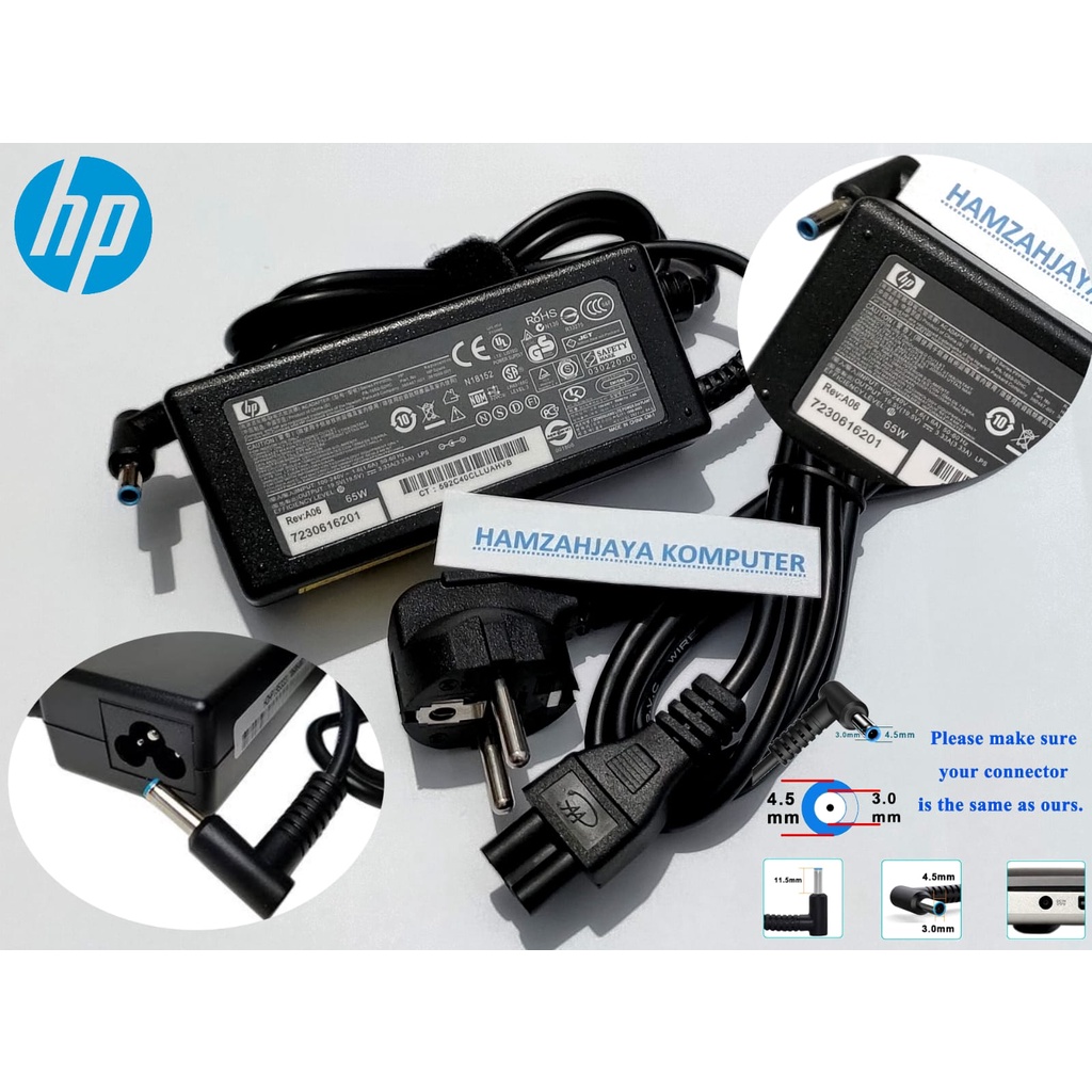 Jual Charger Laptop Hp 195v 333a Original Hp Pavilion Hp 14 V043tx 14 Am505tu Envy 14 Pav 15 4439