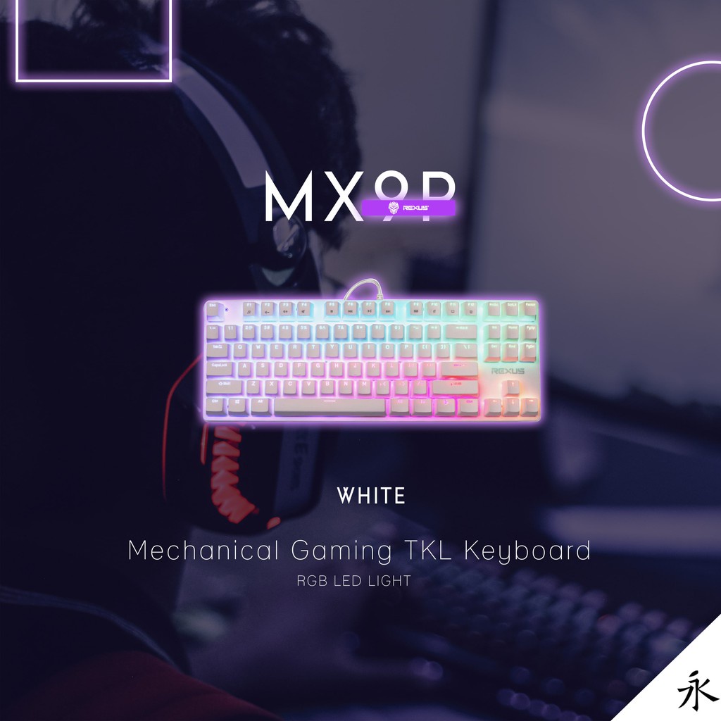 Jual Rexus Legionare MX9P RGB - Pudding Keycaps Mechanical [KEYBOARD ...