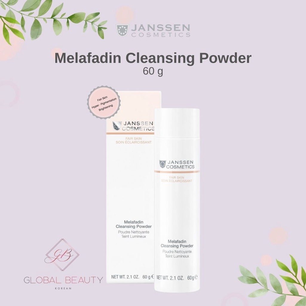 Jual Janssen Melafadin Cleansing Powder Fair Skin Series Shopee Indonesia