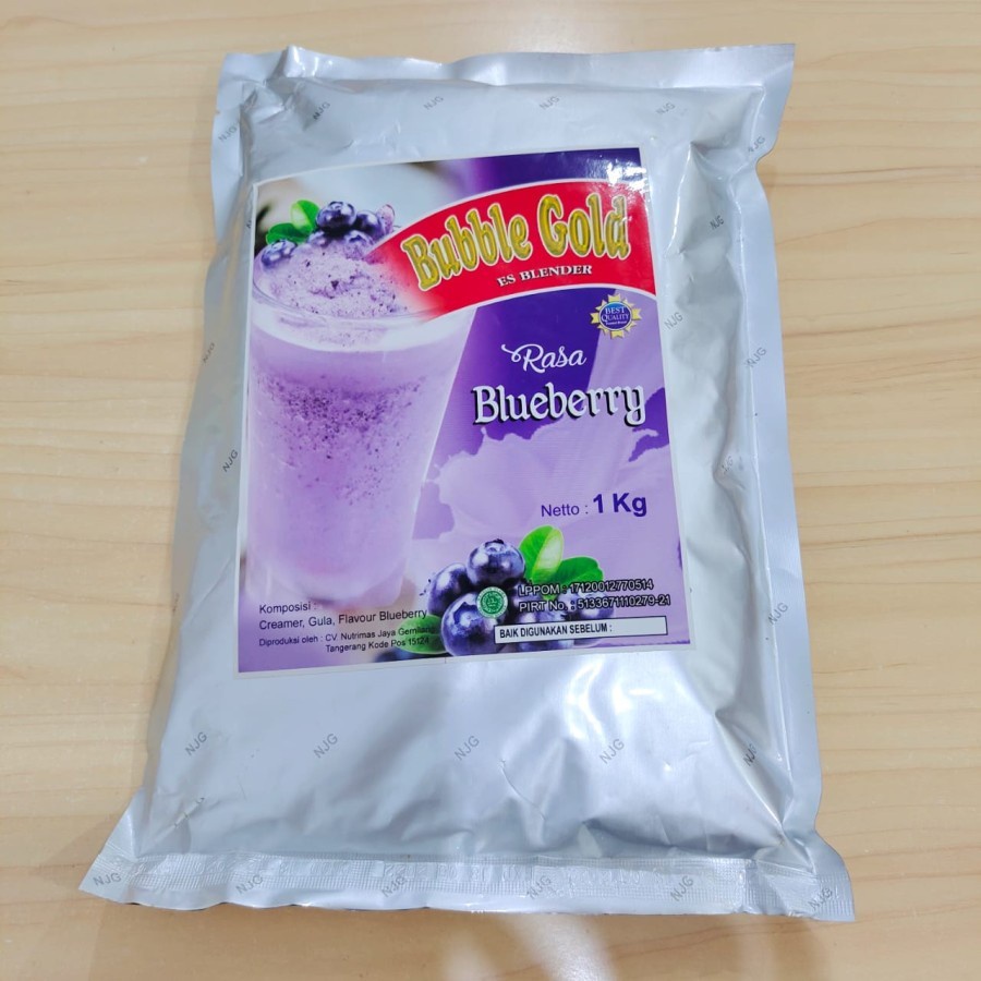 Jual Bubble Gold 1KG / Bubuk Minuman Es Blender / Bubble Drink ( Banyak ...