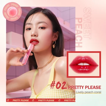 BNB Barenbliss Peach Makes Perfect Lip Tint Korea Lip Gloss 24h Moisturizing