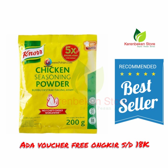 Jual knorr chicken seasoning powder 200gr | Shopee Indonesia