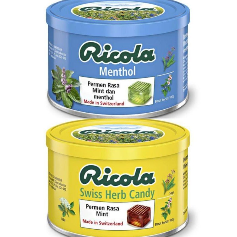 Jual Permen Ricola 100gram | Shopee Indonesia