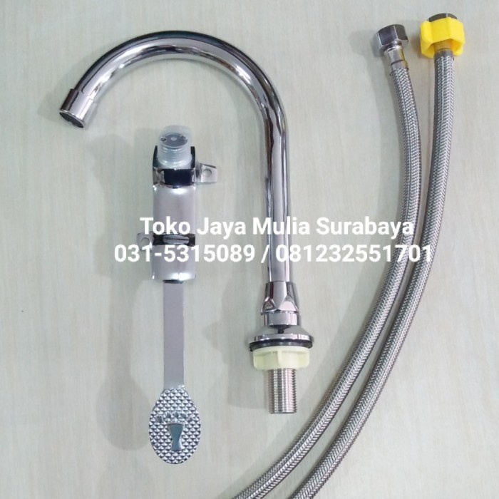 Jual Kran Pedal Wastafel Model Injak | Shopee Indonesia