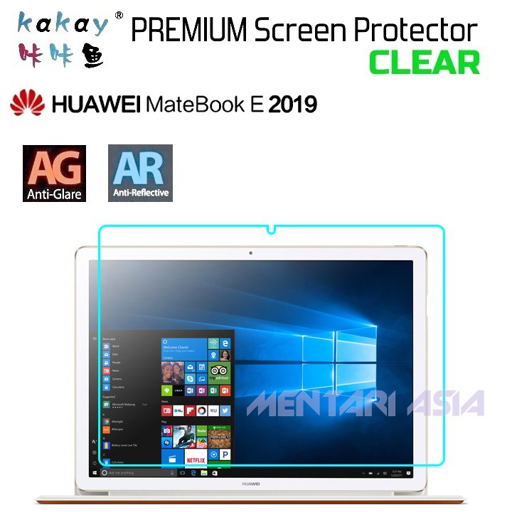 Jual Screen Protector HUAWEI MateBook E 2019 - KAKAY Full Screen CLEAR ...